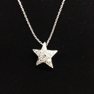 シャネル ネックレス K18WG ネックレス K18WG