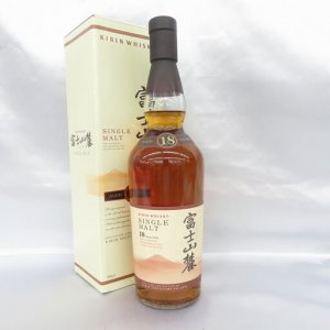 富士山麓 18年 シングルモルト 箱