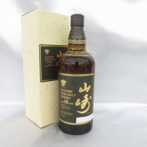 山崎 18年 ピュアモルト 750ml 箱