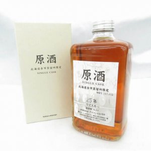 北海道余市蒸溜所 25年 原酒 500ml 箱
