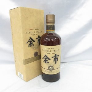余市 20年 シングルモルト 箱