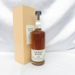 山崎蒸溜所 樽出原酒 10年貯蔵 600ml 箱