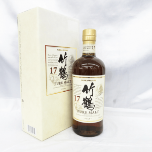 竹鶴 17年 ピュアモルト 箱有り(17年表記あり箱のみ) 箱付き