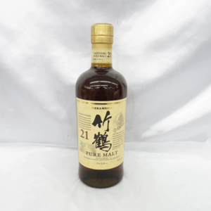 竹鶴 21年 ピュアモルト 箱有り(21年表記あり箱のみ) 箱無し