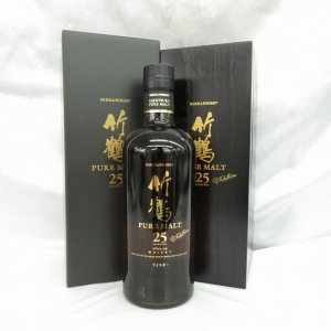 竹鶴 25年 ピュアモルト 完品 内箱/外箱付