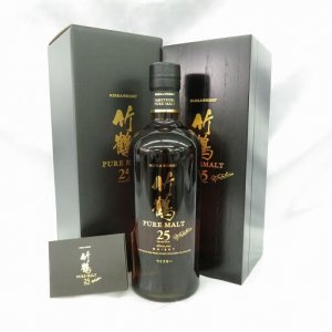 竹鶴 25年 ピュアモルト 完品 箱/冊子付