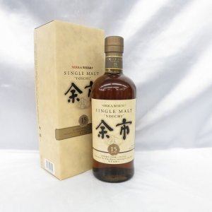 余市 15年 シングルモルト 箱付