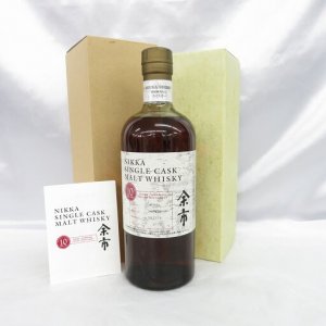 余市 シングルカスクモルト 10年 2000~2012 箱/冊子付
