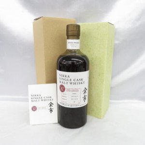 余市 シングルカスクモルト 10年 2007~2017 箱/冊子付