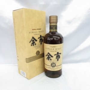 余市 20年 シングルモルト 箱付