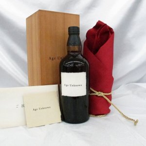 Age Unknown 勲一等瑞宝章受賞記念 エイジアンノウン 本体/木箱/ボトルを包む布/帯/冊子付
