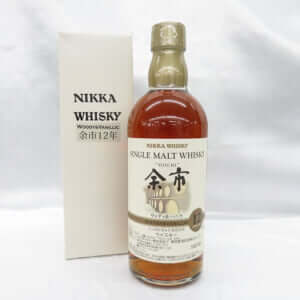 余市 12年 ウッディ＆バニラ 500ml 箱付