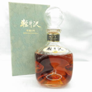 軽井沢 貯蔵15年 100%モルトウイスキー 700ml 箱付 目減り有
