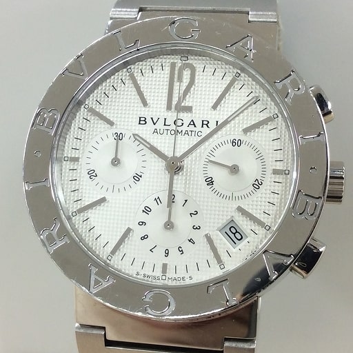 BB38SSCH ブルガリブルガリ 白文字盤