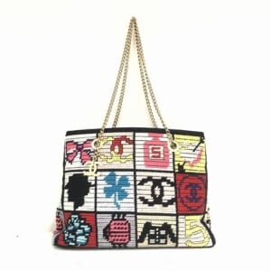 シャネル チェーントートバッグ