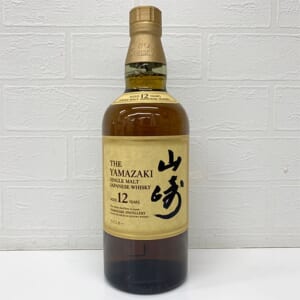 山崎 12年 シングルモルト ホログラムシール有 箱有 箱無