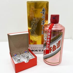 貴州茅台酒 マオタイ酒 天女ラベル 500ml 53% 箱/グラス付