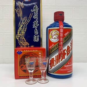 貴州茅台酒 マオタイ酒 天女ラベル 中国空軍限定 2016 箱/グラス付