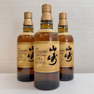 山崎 12年 シングルモルト 100周年記念ラベル 箱有 3本