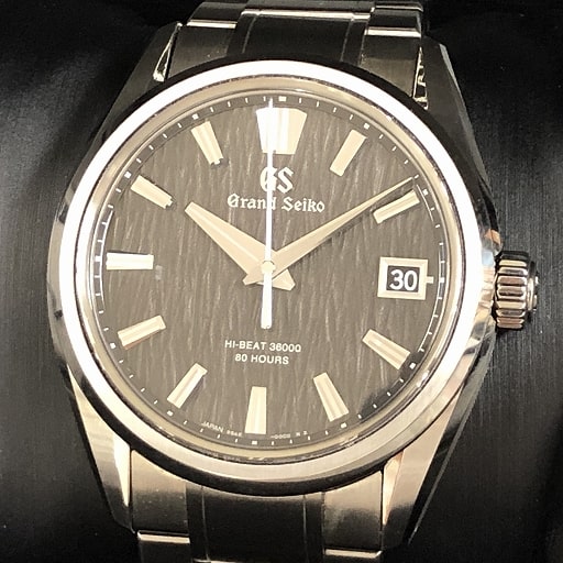 SLGH017 メカニカル 白樺(黒文字盤)