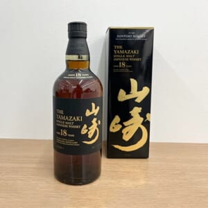 山崎 18年 シングルモルト 箱付