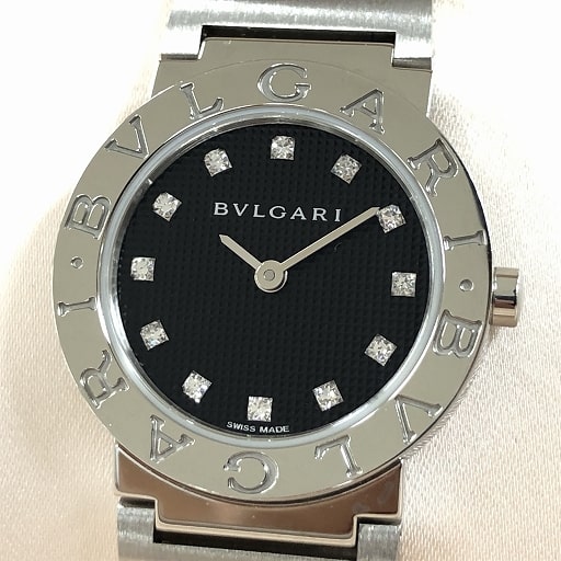 BBL26S ブルガリブルガリ 黒文字盤 ダイヤ