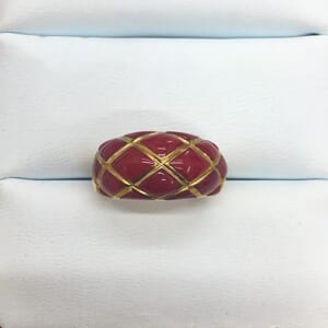 サンゴリング K18を含む総重量6.7g