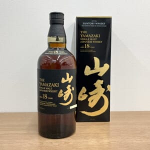 山崎 18年 シングルモルト ホログラムシール有 箱有り(上開き箱のみ)