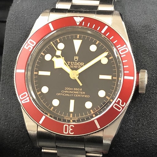 M79230R-0012 ブラックベイ レッドベゼル 黒文字盤