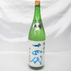 十四代 純米吟醸 槽垂れ 原酒 生酒 1800ml 2023.12.15