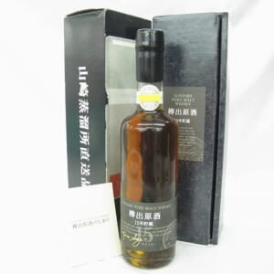 山崎 蒸溜所 ピュアモルト 樽出原酒 15年 500ml 箱付