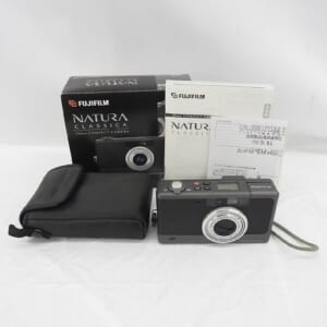 FUJIFILM 富士フイルム コンパクトフィルムカメラ NATURA CLASSICA ナチュラクラシカ 28-56mm 2.8-5.4 中古品
