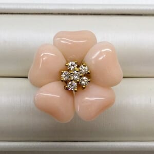 サンゴリング K18を含む総重量6.7g