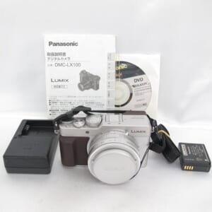 Panasonic パナソニック デジタルカメラ LUMIX ルミックス DMC-LX100 シルバー 中古品