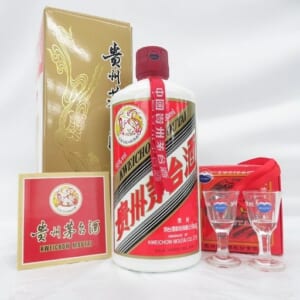 貴州茅台酒 マオタイ酒 天女ラベル 500ml 53% 2022 箱/グラス/冊子付