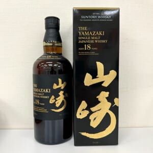 山崎 18年 シングルモルト 箱付