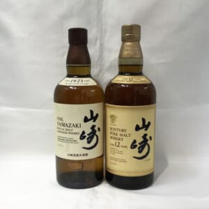 山崎 12年 ピュアモルト 750ml 箱無し など2点