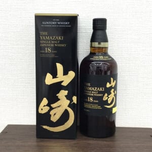 山崎 18年 シングルモルト ホログラムシール有 箱有り(上開き箱のみ)