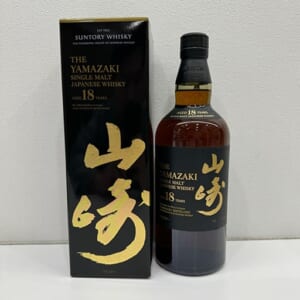 山崎 18年 シングルモルト 箱付