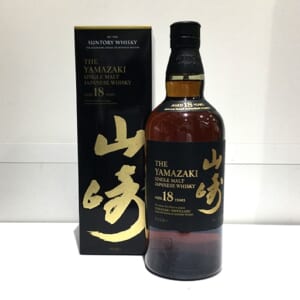 山崎 18年 シングルモルト 箱付