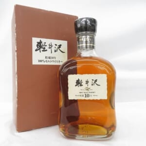 軽井沢 貯蔵10年 100%モルトウイスキー 700ml 箱付