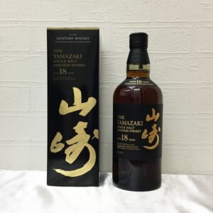 山崎 18年 シングルモルト 箱付