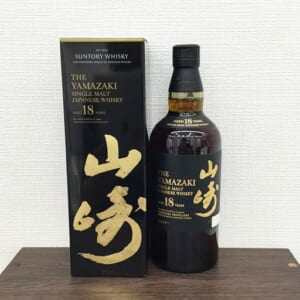 山崎 18年 シングルモルト ホログラムシール有 箱有り(上開き箱のみ)