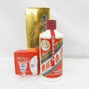 貴州茅台酒 マオタイ酒 天女ラベル 500ml 53% 2022 箱/グラス/冊子付