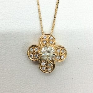 ダイヤモンドネックレス 0.391ct