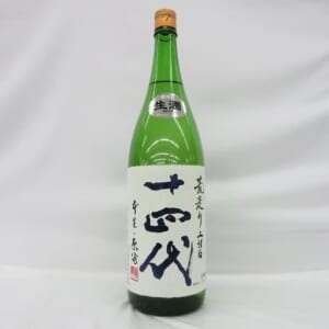 十四代 純米大吟醸 荒走り 上諸白 本生 原酒 1800ml 2024.02.01