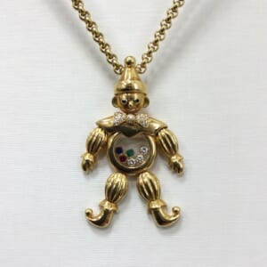 ショパール ハッピーダイヤ ピエロネックレス