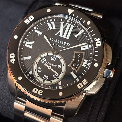 W7100057 カリブルドゥカルティエ ダイバー