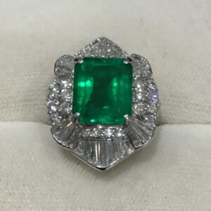 エメラルドリング 6.00ct