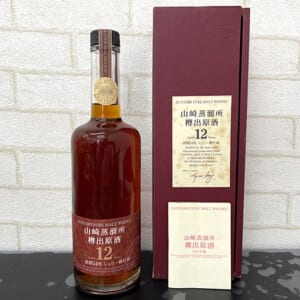 山崎蒸溜所 樽出原酒 12年 シェリー樽貯蔵 600ml